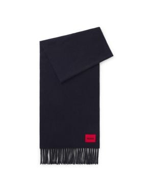 HUGO Versatile Woven Scarf - Blue