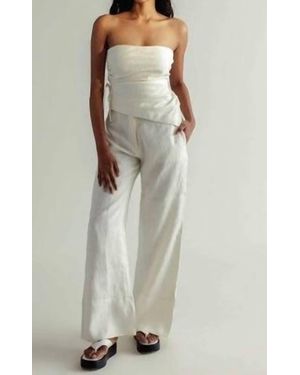 Summer Away Gianna Pants - Natural