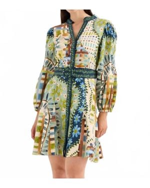 Alivia Alice Dress - Blue