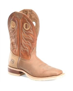 Double H Boot Thatcher Western Boots - Brown