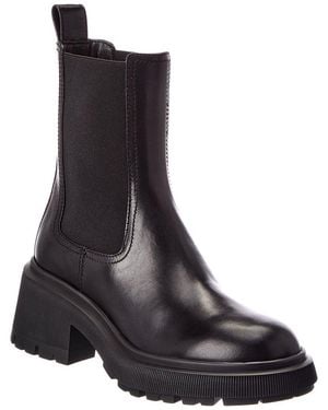 Jimmy Choo Tamia Leather Chelsea Boot - Black