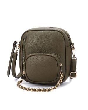 MKF Winona Vegan Leather Crossbody Bag - Green