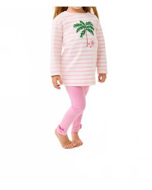 Lilly Pulitzer Girls Maia Leggings - Pink