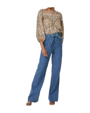 Cleobella Luca Trouser Pants - Blue