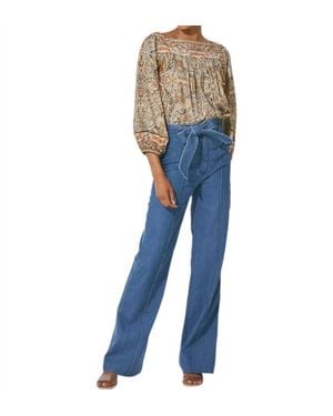 Cleobella Luca Trouser Pants - Blue