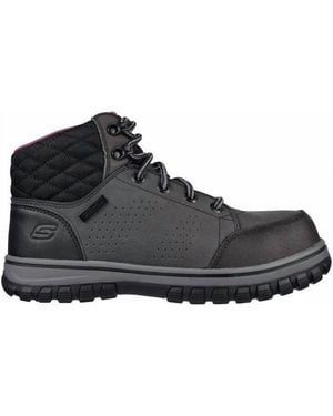 Skechers Mccoll Composite Toe Work Boots - Black