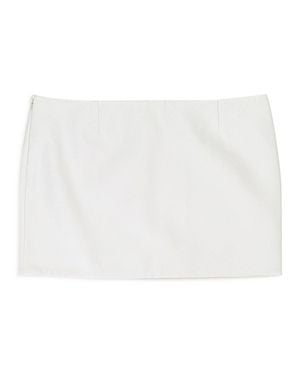 Kijun Palm Skirt - White