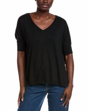 Minnie Rose Pow Pow Cashmere-Blend Sweater - Black