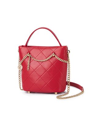 MKF Damaris Mini Shoulder Medium Handbag By Mia K - Red