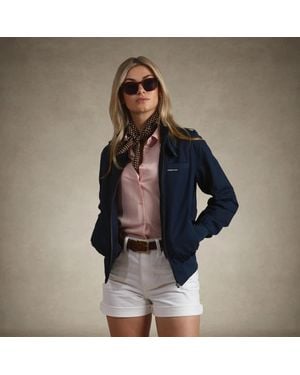Members Only Classic Iconic Racer Jacket (Slim Fit) - Blue