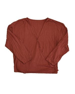 Of An Origin Girls Terra Long Sleeve Shirt - Red