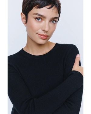 Maeve Markie 100% Cashmere Sweater - Black