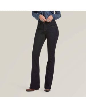 Ariat High Rise Flare Jean - Blue