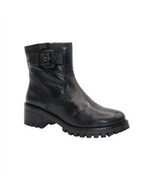 Eric Michael Leah Metallic Bootie - Black