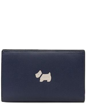 Radley Heritage Radley Protect Medium Bifold Leather Purse - Blue