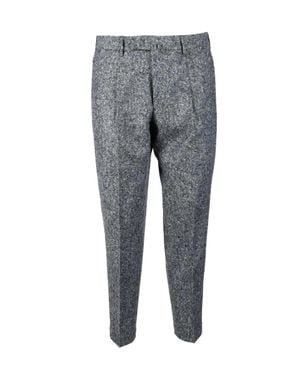 SANTANIELLO RIMA Rima Wool Pants - Gray