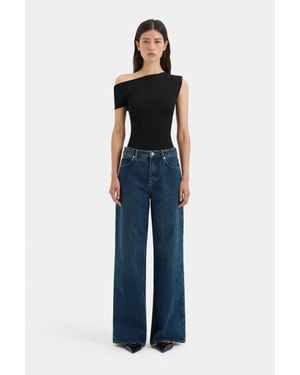 SIR. Stella Wide Leg Jean - Blue