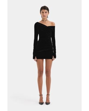 SIR. Ettore Mini Dress - Black