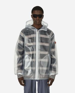 Cav Empt Pvc Hood Zip Jacket - Grey