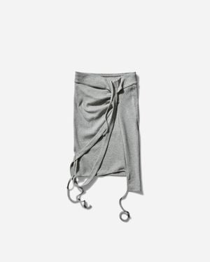 OTTOLINGER Rib Skirt Melange - Gray