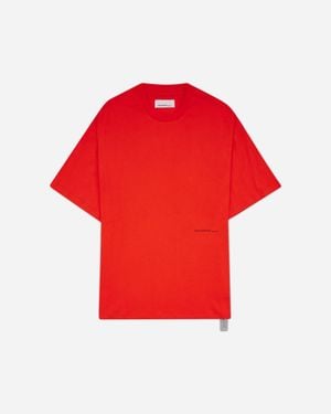 Oamc Peacemaker Dogs Print Oversized Fit T-Shirt - Red