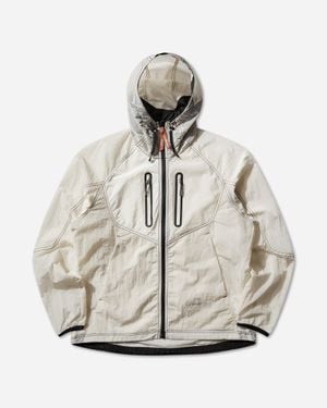 ROA And Wander Ripstop Wind Jacket Off - White