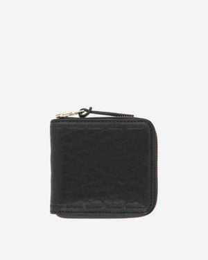 Visvim Leather Bi-Fold Wallet - Black