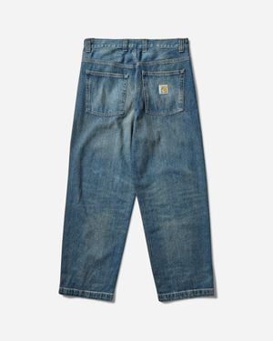 Carhartt Men S Brandon Trousers (worn Washed) - Blue