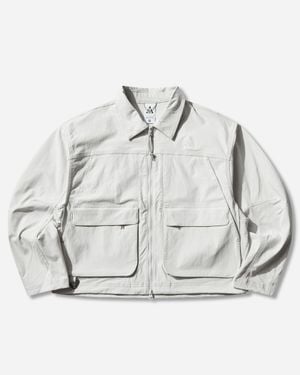 Nike Women S Acg Smith Summit Uv-resistant Jacket Photon Dust / Grey Fog