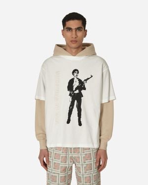 Pleasures Viva Hooded Sweatshirt - Natural