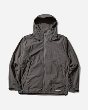 Mizuno Men S Bt Thermal Mesh Hooded Jacket Ash - Grey