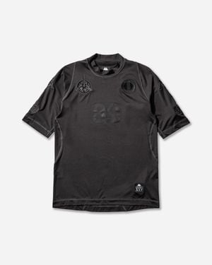 Kappa Kombat Xxv Slam Jam Active Jersey Smoke Charcoal - Black