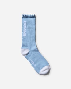 Vans Hommegirls Two Tone Socks Azurine - Blue
