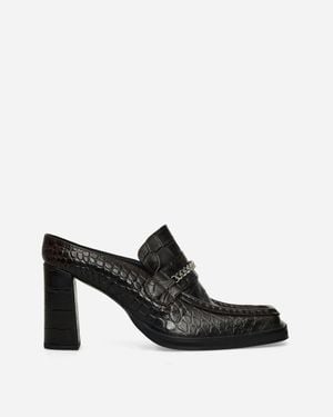 Martine Rose Women S Square Toe Heels - Black