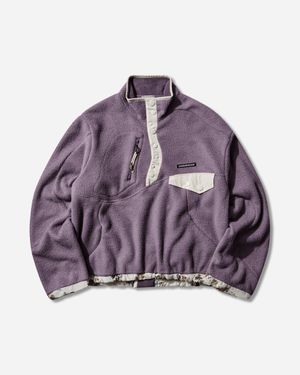 Undercover S Polartec Fleece Pullover - Purple