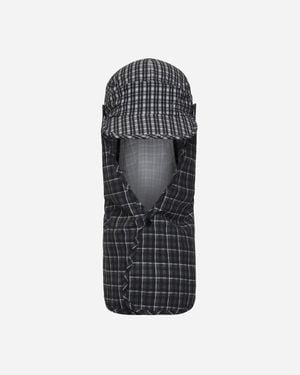 ROA Aair Floweave Printed Check Desert Cap Anthracite - Gray