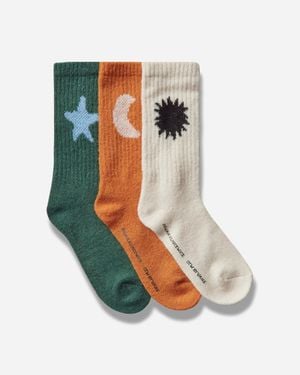 Vans Julian Klincewicz 3-Pack Socks - White