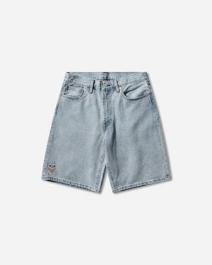 Levi's S U.S. Soccer 478 Baggy Shorts Light Wash - Blue