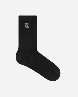 Salomon Sunday Smart Crew Socks - Black
