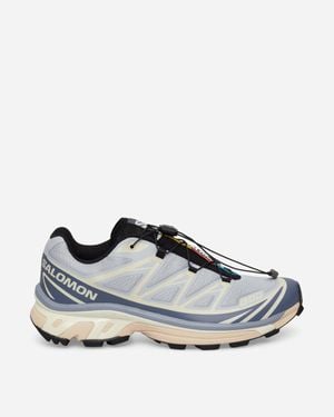 Salomon Xt-6 Trainers Pearl / Grisaille / Vanilla Ice - White