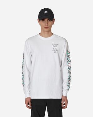 Total Luxury Spa Cauleen Smith Sea The Sound Longsleeve T-Shirt - White
