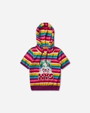 Hysteric Glamour S See No Evil Braided Hoodie - Red