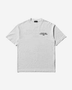 SLAM JAM Chaos Is Order T-shirt - Grey