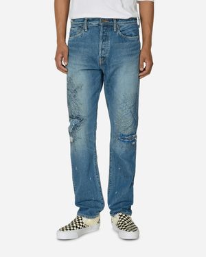 Kapital 14Oz Denim 5P Monkey Cisco (3Yearsfade) - Blue