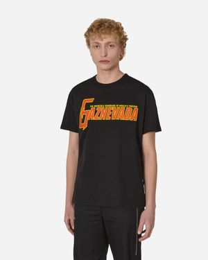 SLAM JAM Gaznevada Graphic T-Shirt - Black