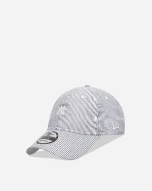 KTZ New York Yankees Mlb Seersucker 9Twenty Adjustable Cap - White