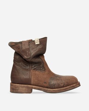 Visvim Wabanaki Boots-folk Dark - Brown