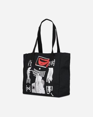 Cav Empt Lips Display Tote Bag - Black