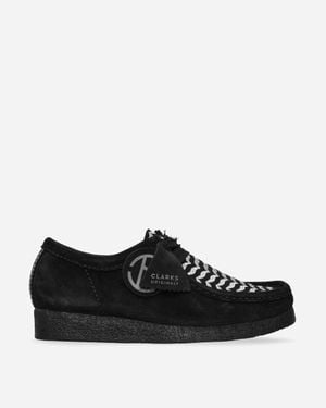 Clarks Slam Jam Wallabee Shoes - Black