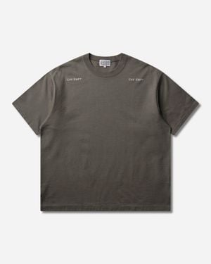 Cav Empt Solid Heavy T-Shirt Charcoal - Gray